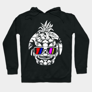 Pineapple Beach Vintage Design Hoodie